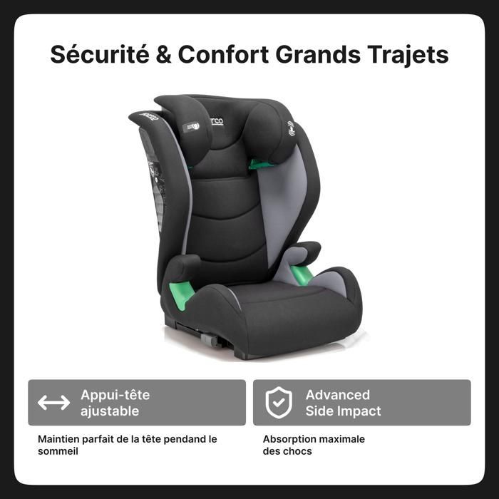 SEGGIOLINO AUTO SPARCO 100-150 CM ECE R129/03 ISOFIX z