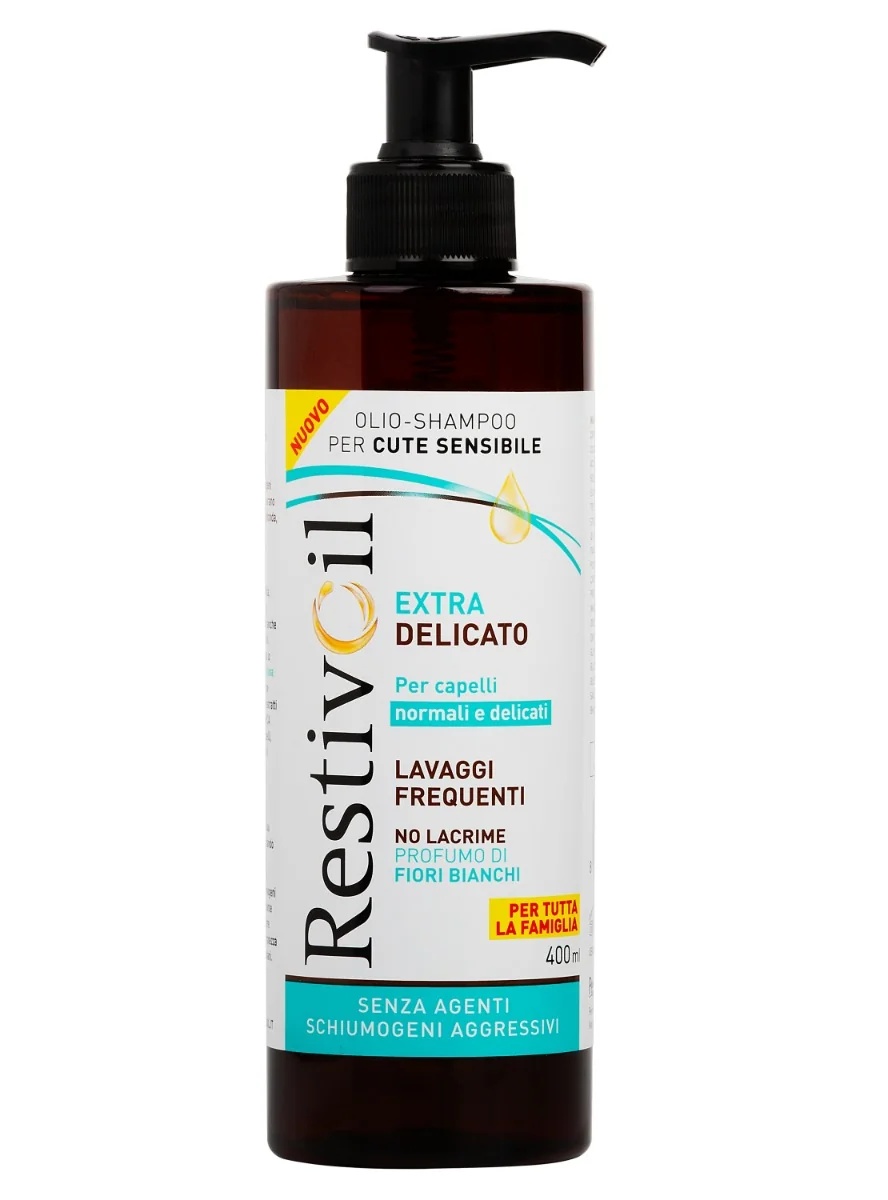 RESTIVOIL RestivOil Extra Delicate Shampoo 400 ml für häufiges Haarewaschen