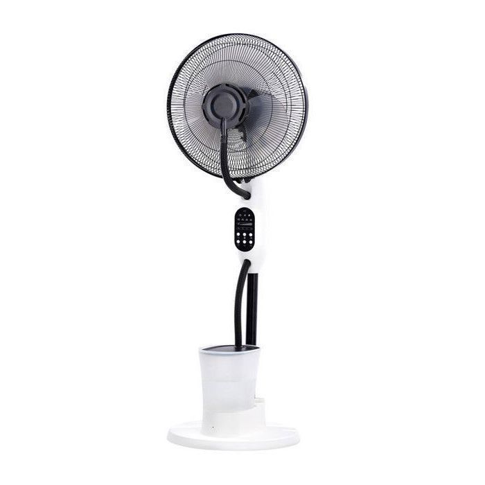 Ventilador de pedestal com nebulizador O'FRESH - Silencioso - Resfria o ambiente com eficácia - Silencioso