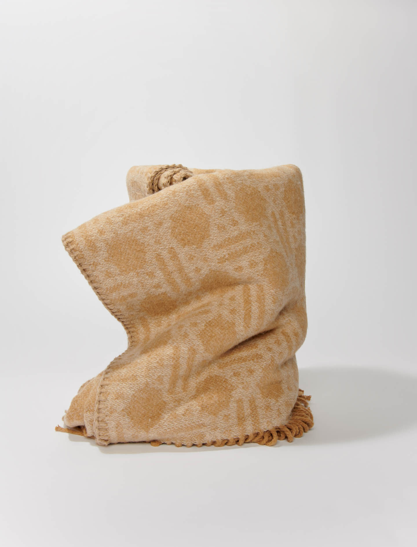 Poncho Clover de Maje-Beige