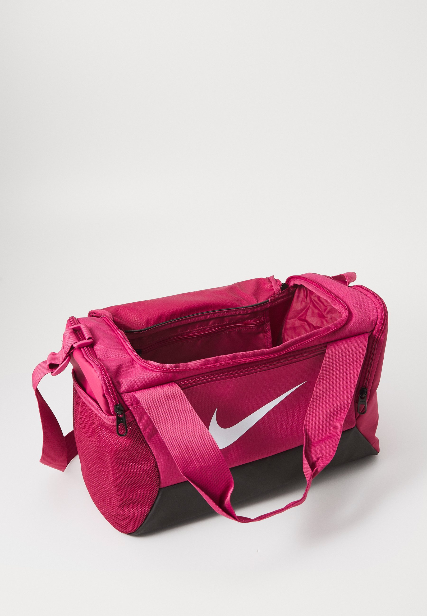 Borsa sportiva Nike Performance XS DUFFLE 25L UNISEX - colore barbabietola dolce/nero/bianco