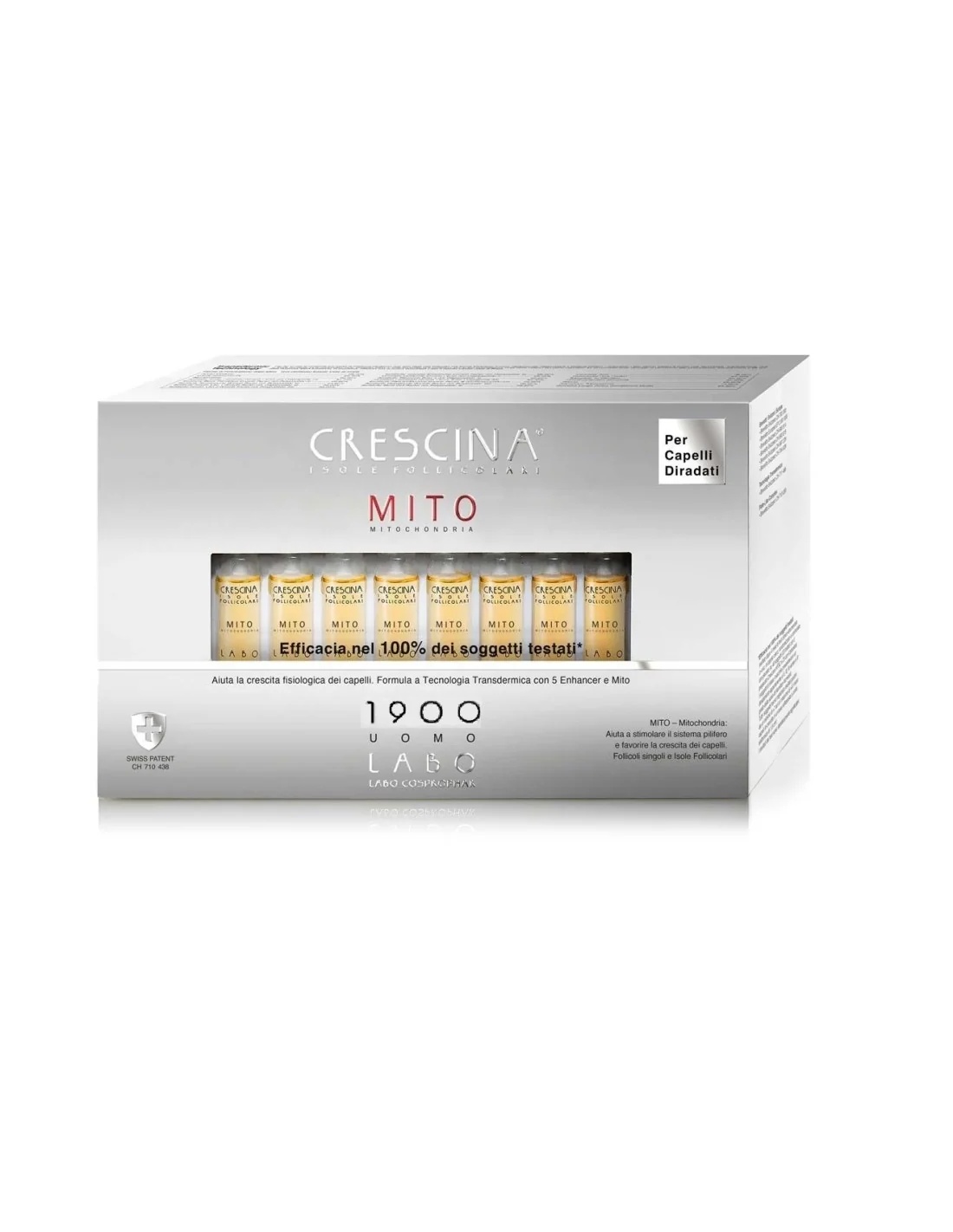 CRESCINA Crescina Super Formula 1900 Hommes 20+20 bouteilles