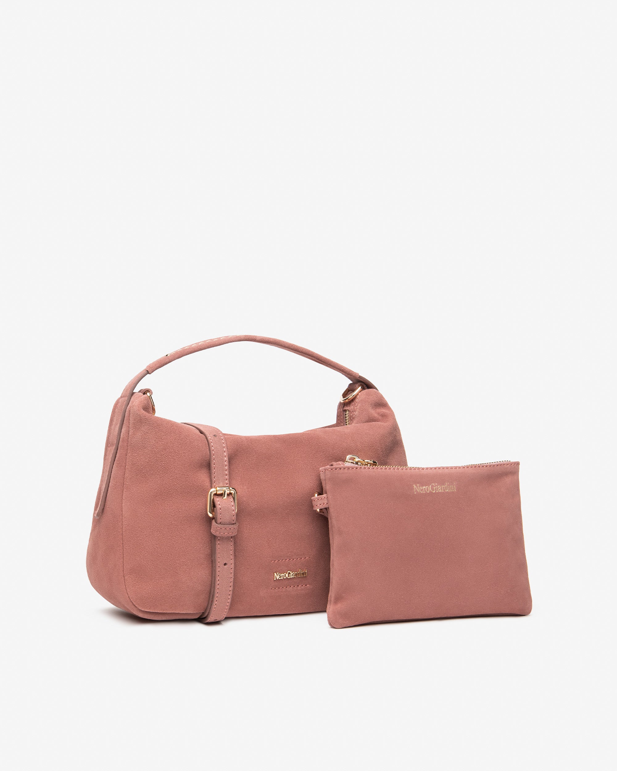  Hobo-Tasche aus Wildleder für Damen