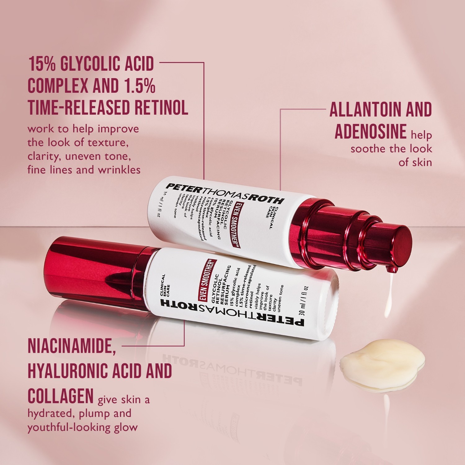 Peter Thomas Roth Serum protiv starenja Even Smoother glikolni retinol – 30 ml