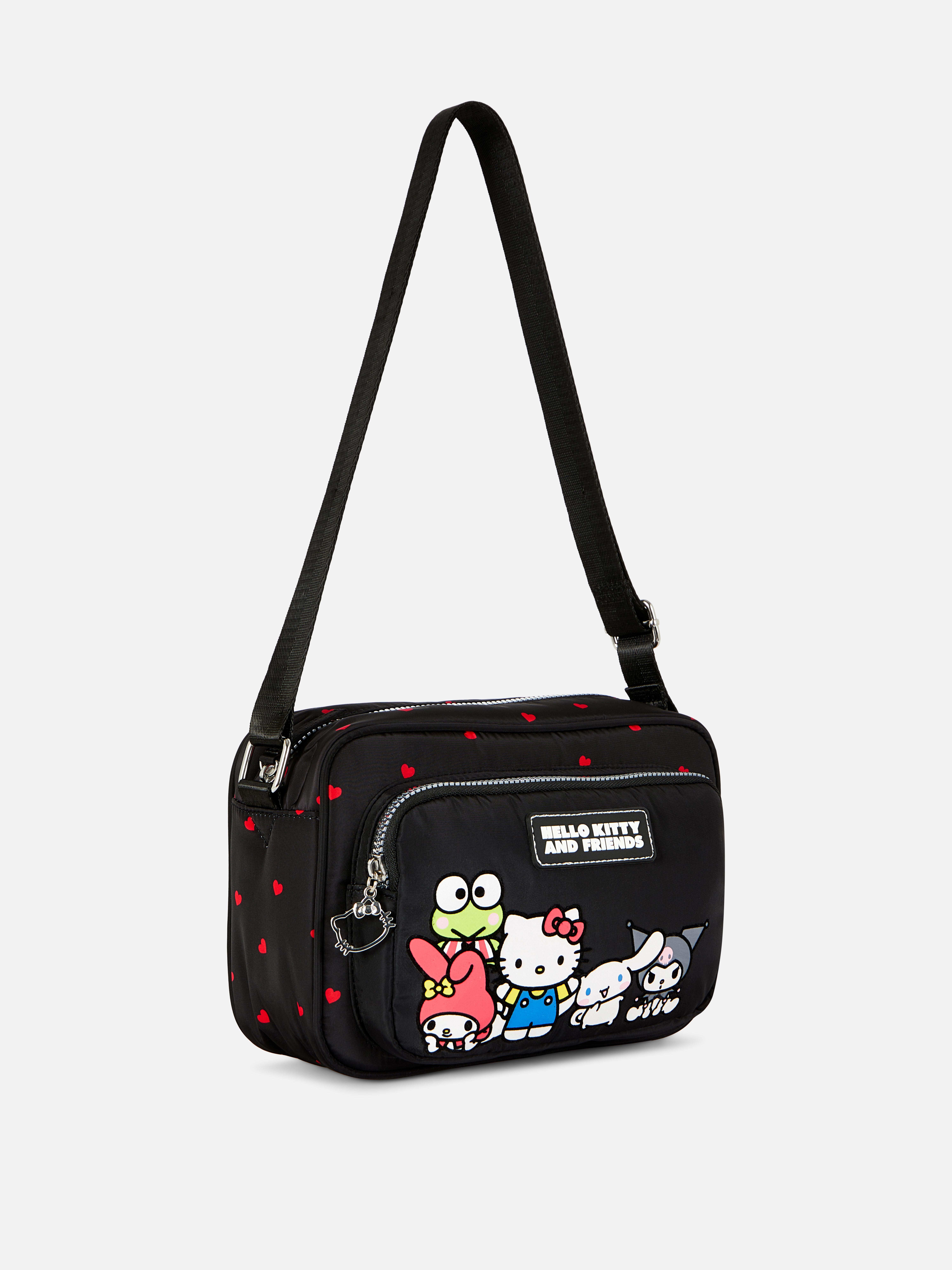Geantă de umăr Hello Kitty and Friends O geantă foto cu curea de umăr și design Hello Kitty and Friends