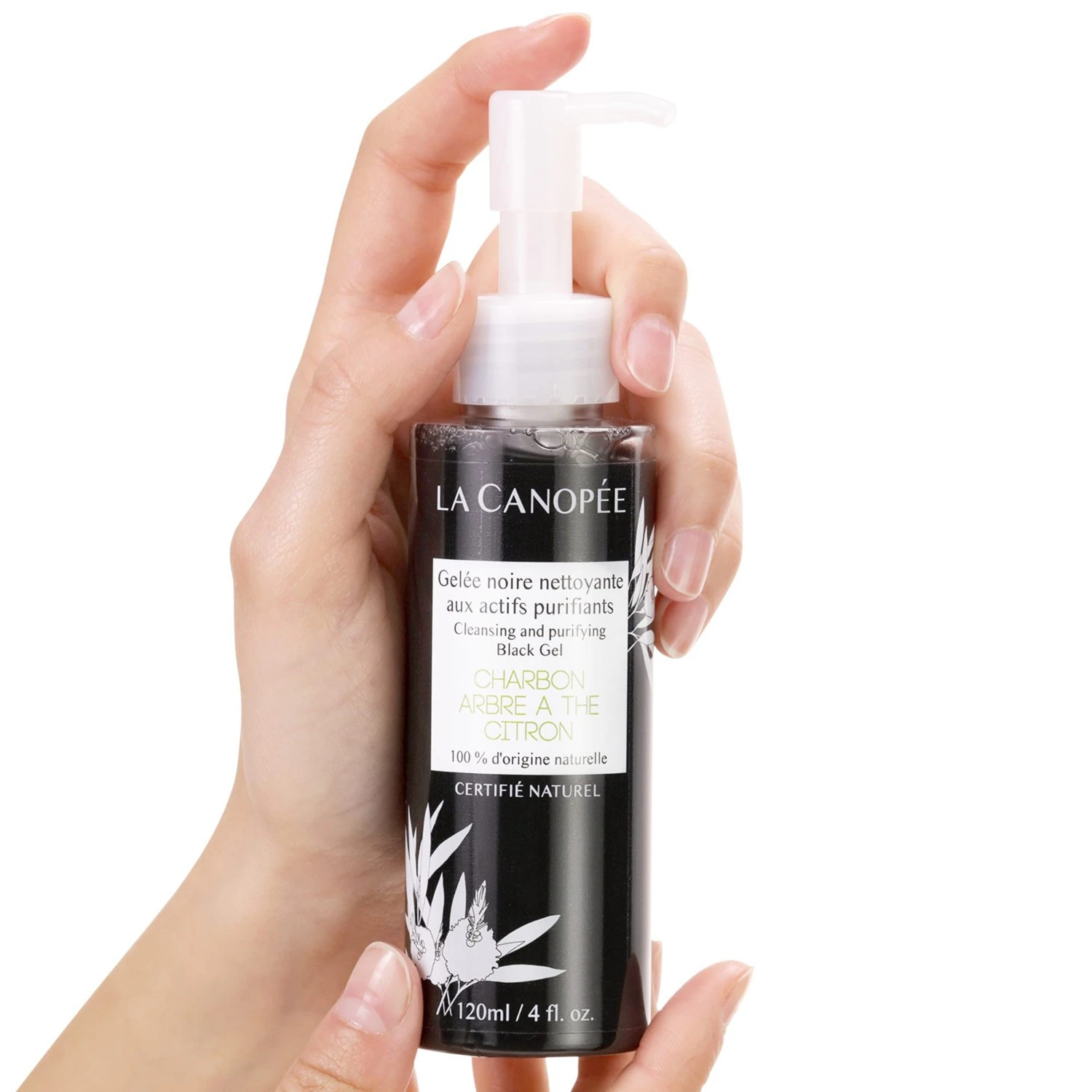 La Canopée Gelée noire nettoyante aux actifs purifiants