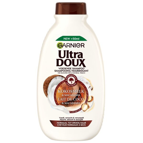 Garnier Ultra Doux šampūnas Kokosmelk & Macadamia<br>300 ml