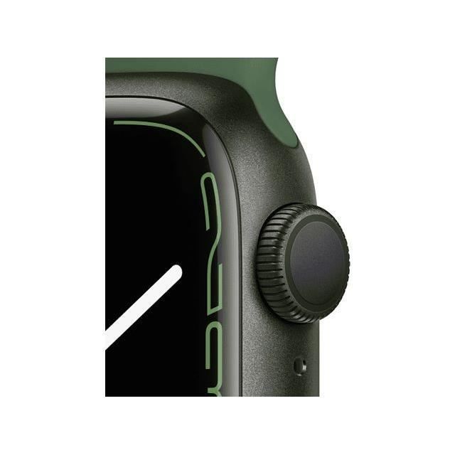 Apple Watch Series 7 GPS 45 - Alumínio Verde - Pulseira Esportiva Verde - Recondicionado - Excelente estado