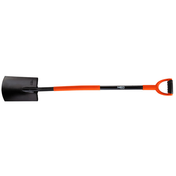 Szpadel hartowany prosty, metalowy trzonek NEO 95-007