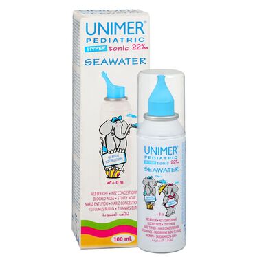Unimer Hypertoninen merivesi 100 ml 100 ml