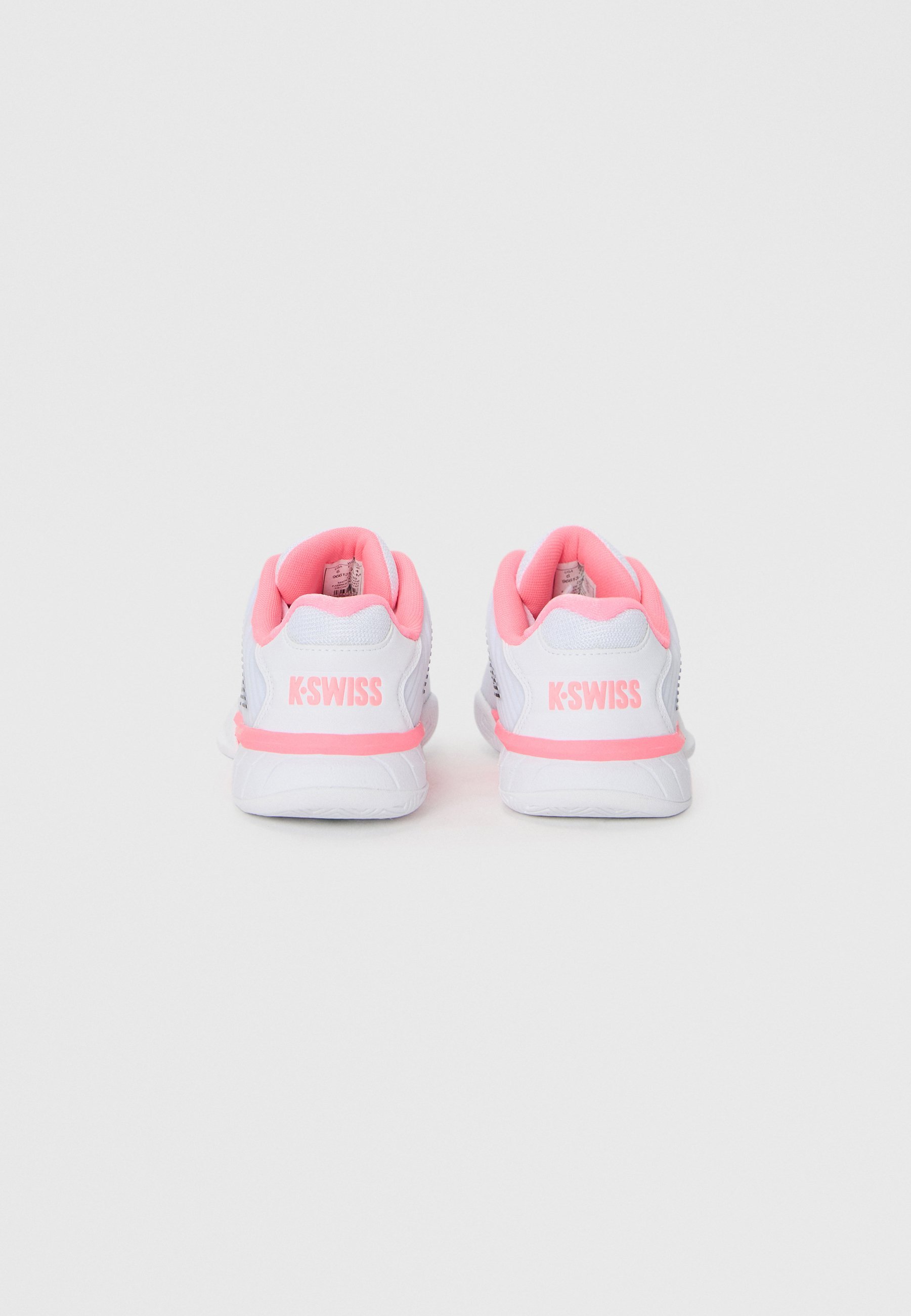 K-SWISS HYPERCOURT EXPRESS 2 - Scarpe da tennis multi-campo - bianco/rosa pastello neon/nero