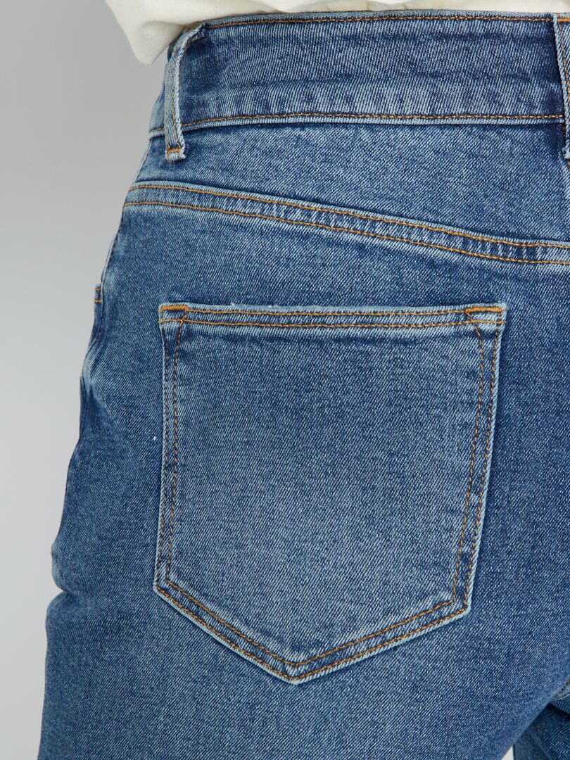 Pantalones vaqueros acampanados - Talla L32 - Azul