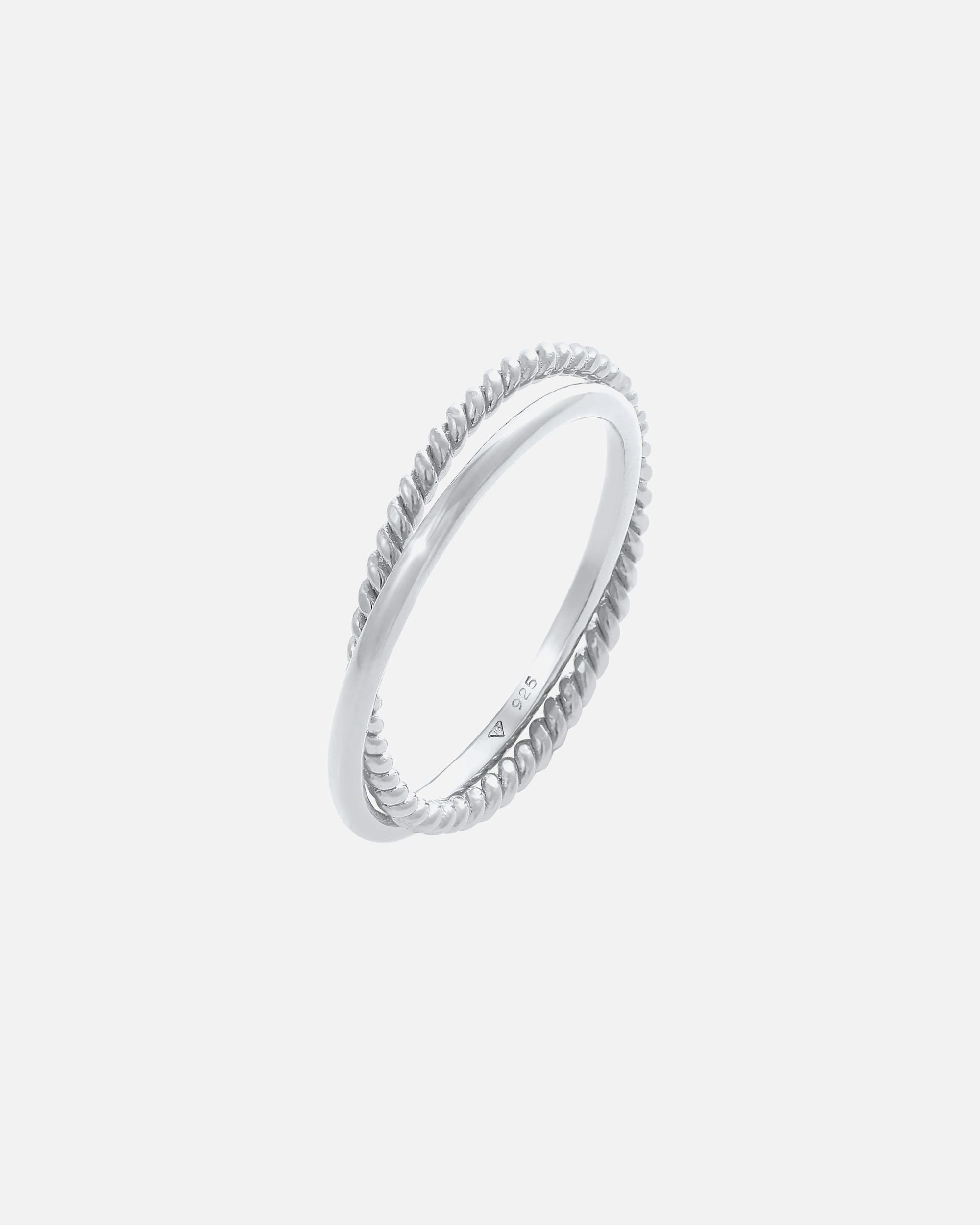 Elli Femmes Enroulement Classique Filigrane Torsadé Tendance en Argent Sterling 925