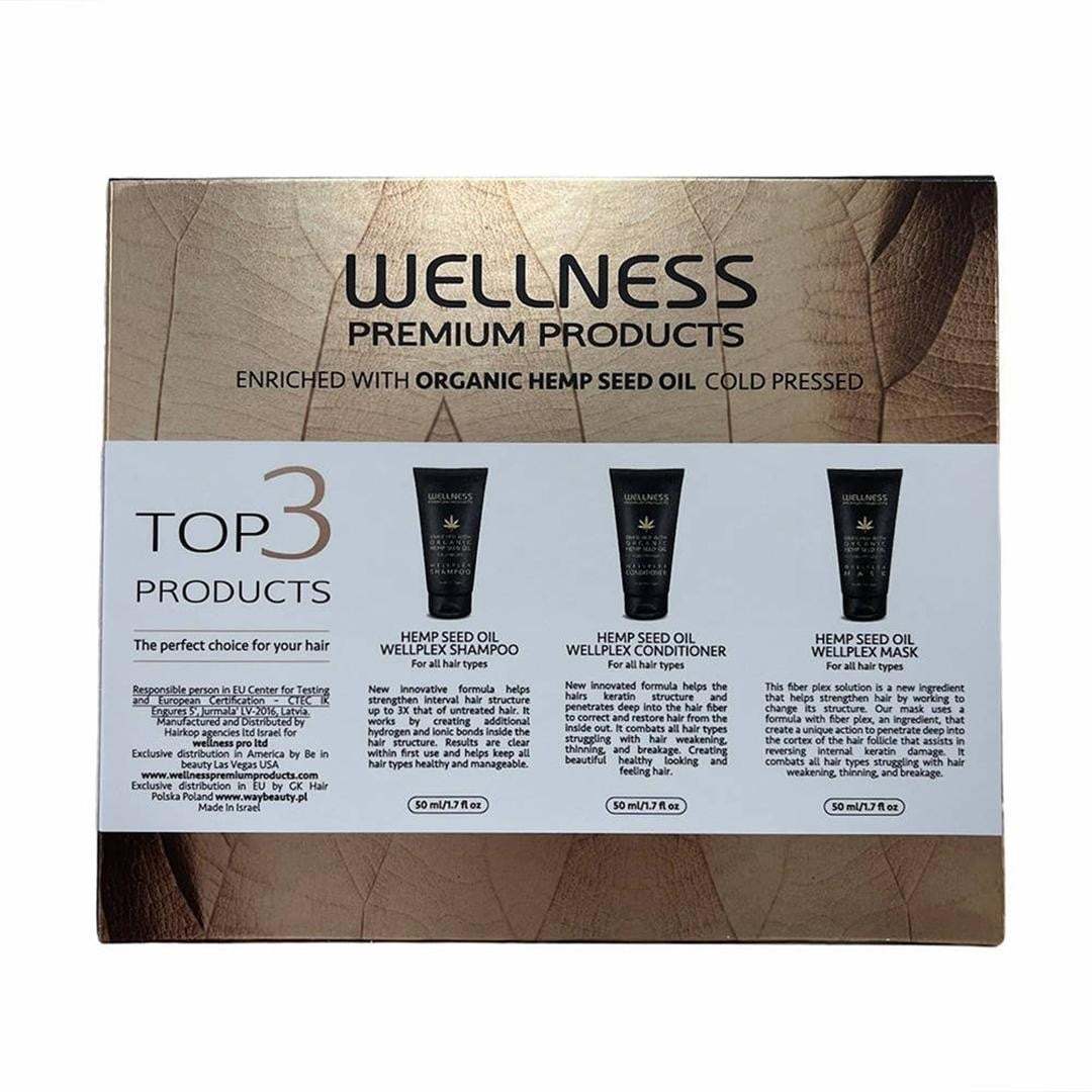 Wellplex Mini-Set für die Haarpflege – 1 Stück