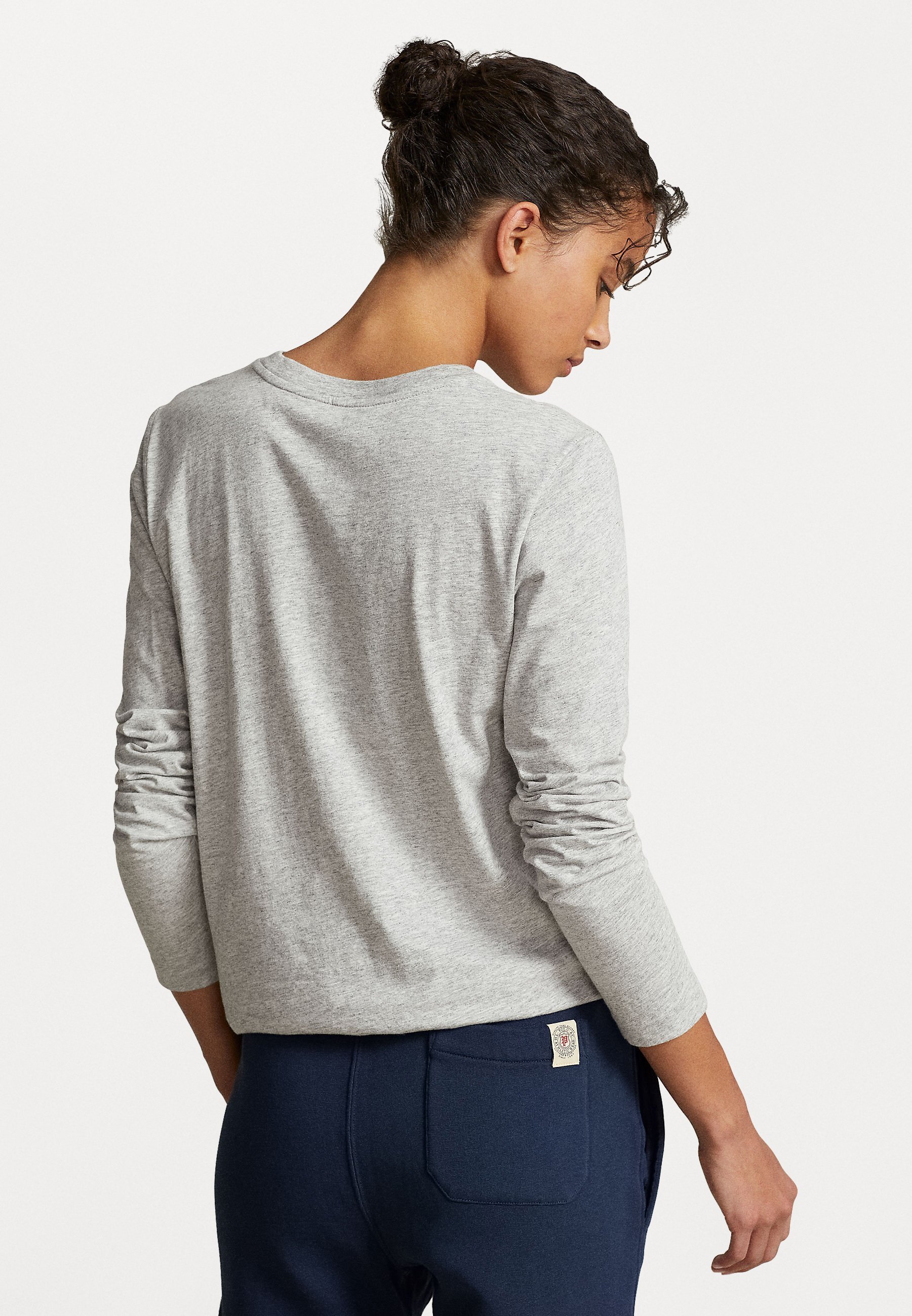 Polo Ralph Lauren LONG SLEEVE - Pitkähihainen paita - cobble heather