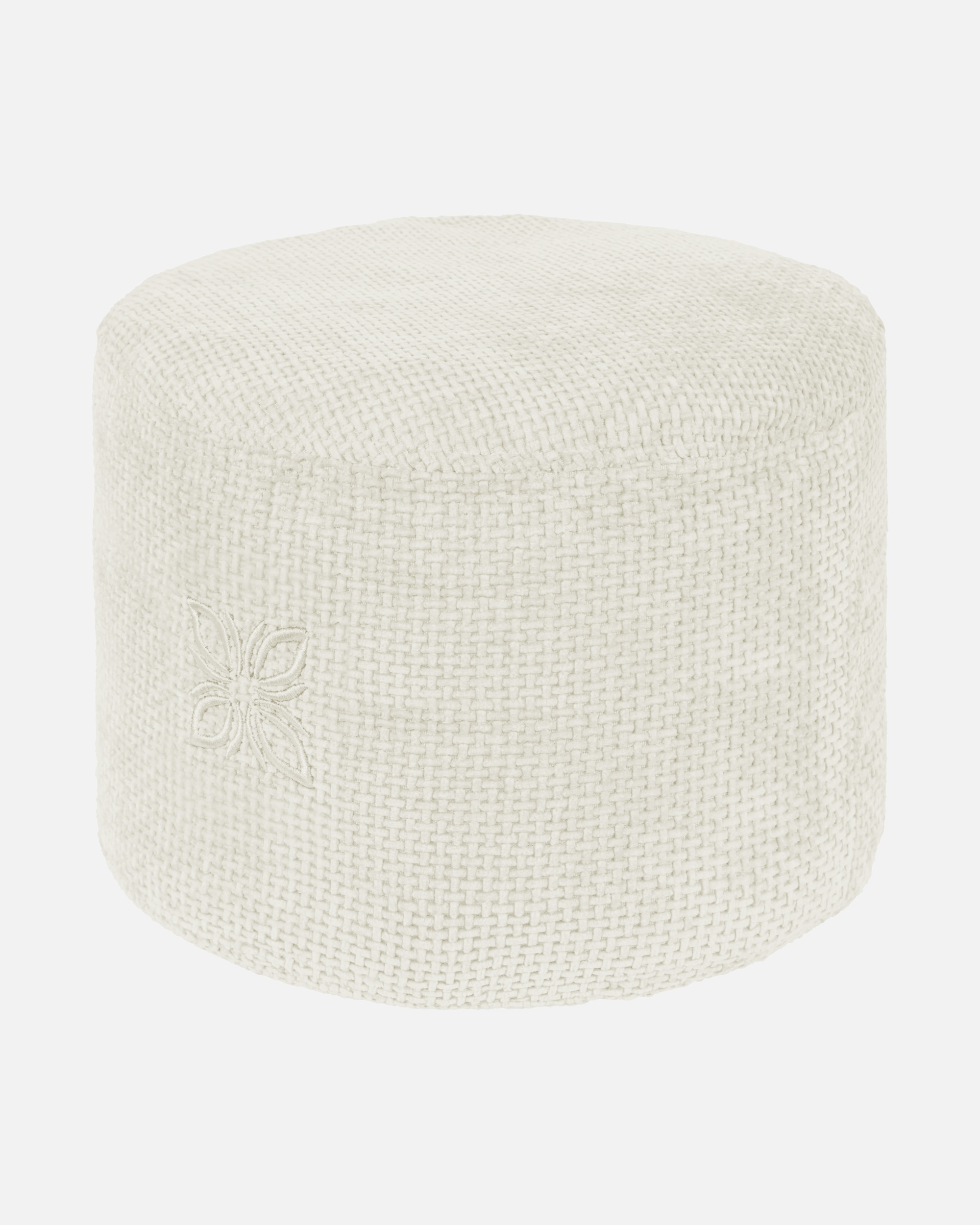 OMNANA Yoga-Zubehör CUSHY™ Meditationskissen aus Chenille, 20 cm – 1 Stück