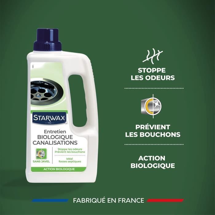Entretien des canalisations biologique - 1 L