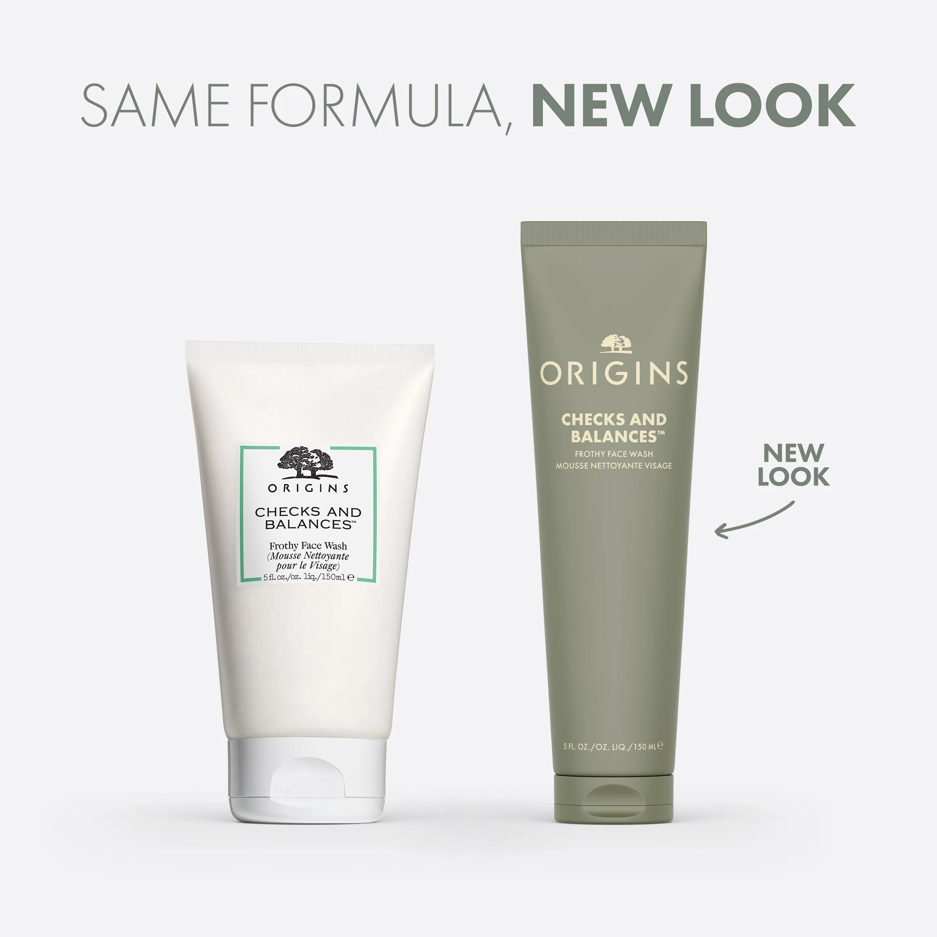 Demachiant facial spumos Checks and Balances 150 ml - Origins