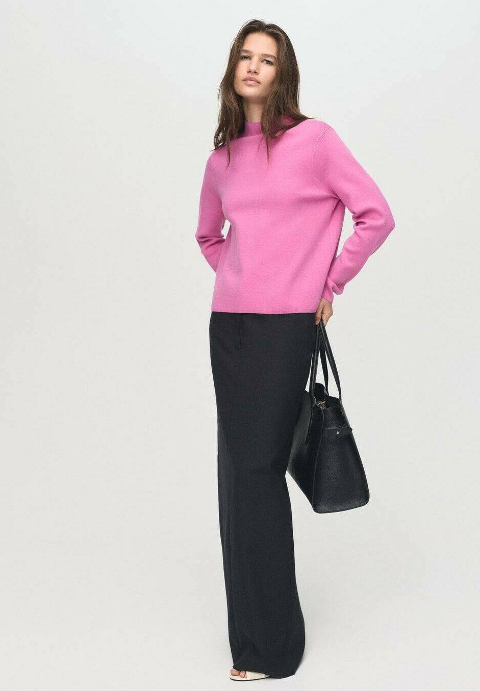 Mango WITH PERKINS - Trui - roze