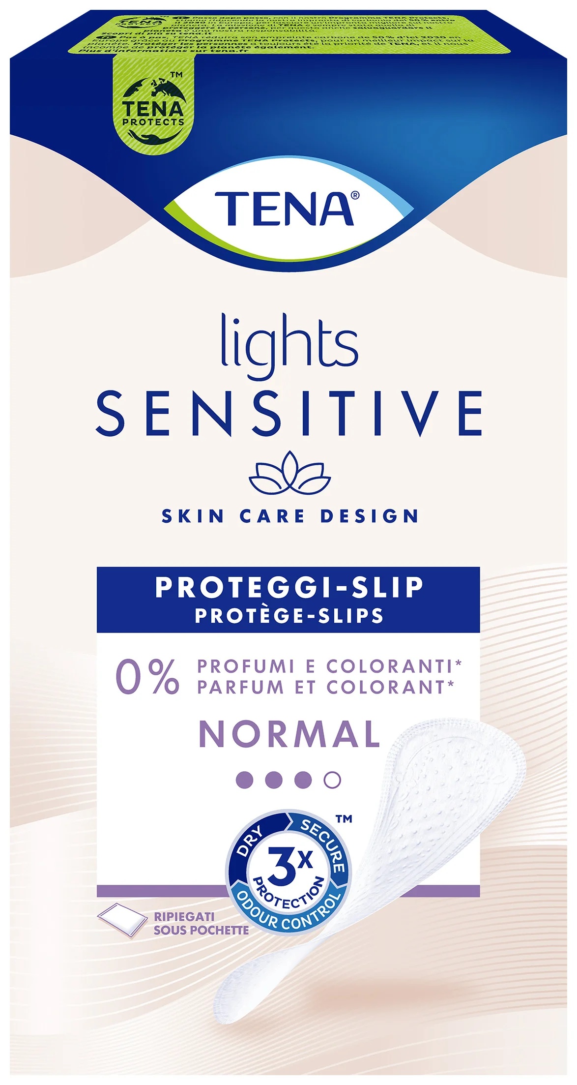 TENA Tena Lights Sensitive Faltbare Intimeinlagen 22 Stück bei Inkontinenz
