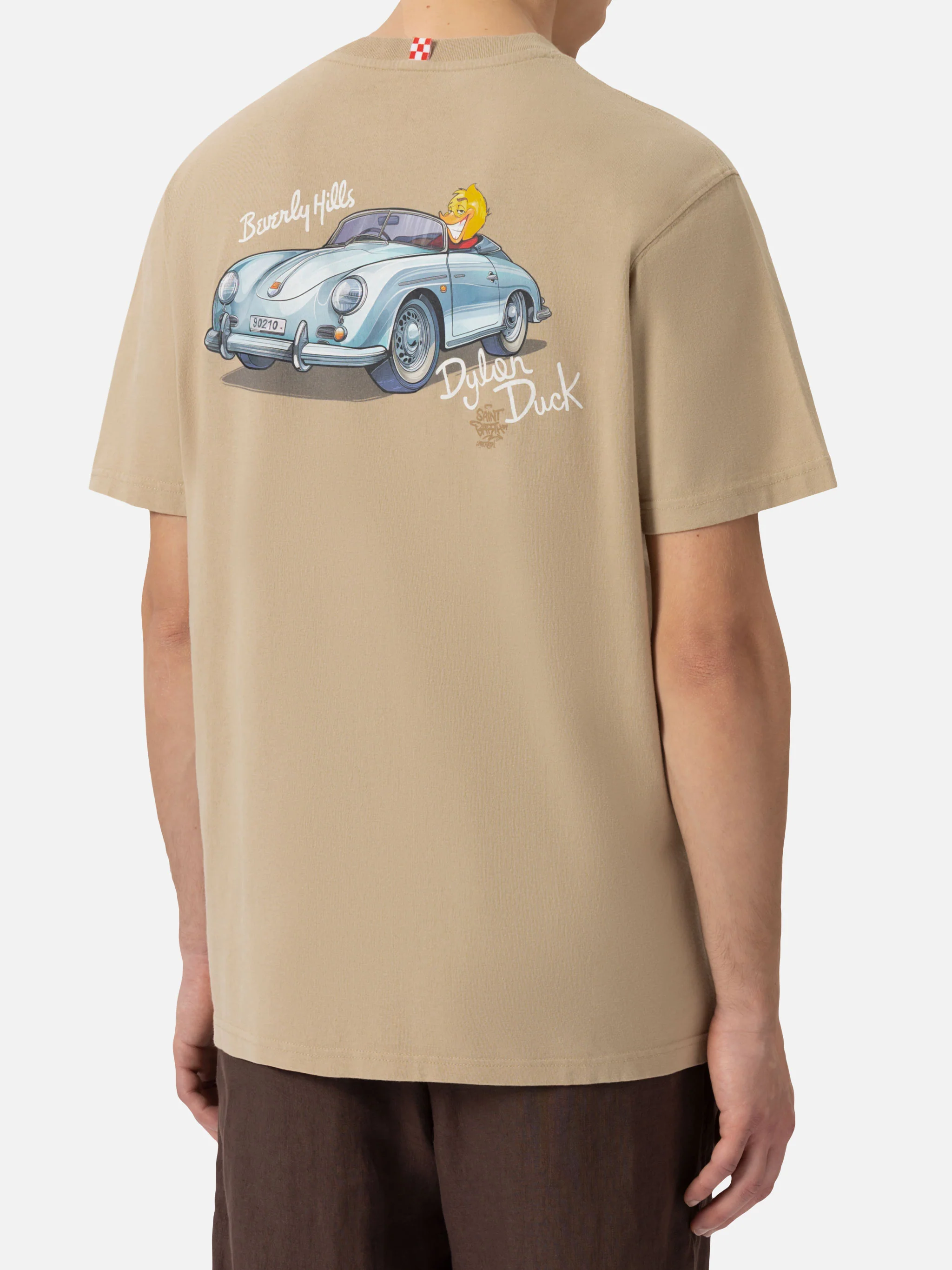 T-shirt Man in cotone con stampa Ducky Cryptopuppets | CRYPTOPUPPETS S
