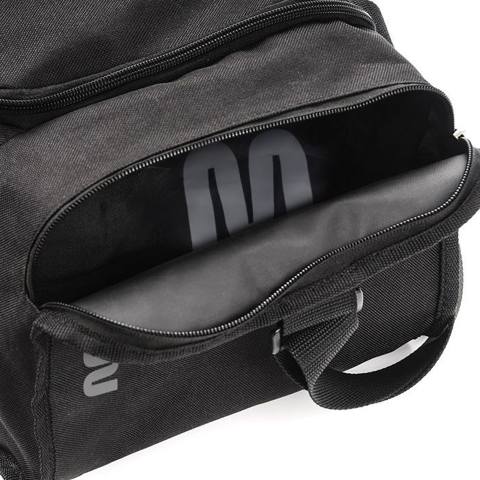 Sac de sport Nepr - tissu imperméable - bandoulières réglables - 20 L - Noir
