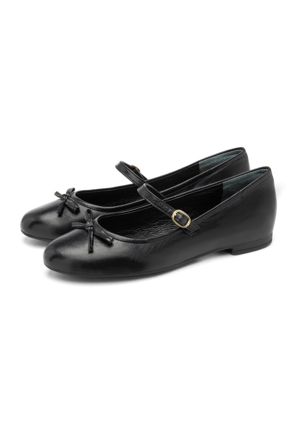 RYŁKO Ballerine con cinturino alla caviglia - schwarz