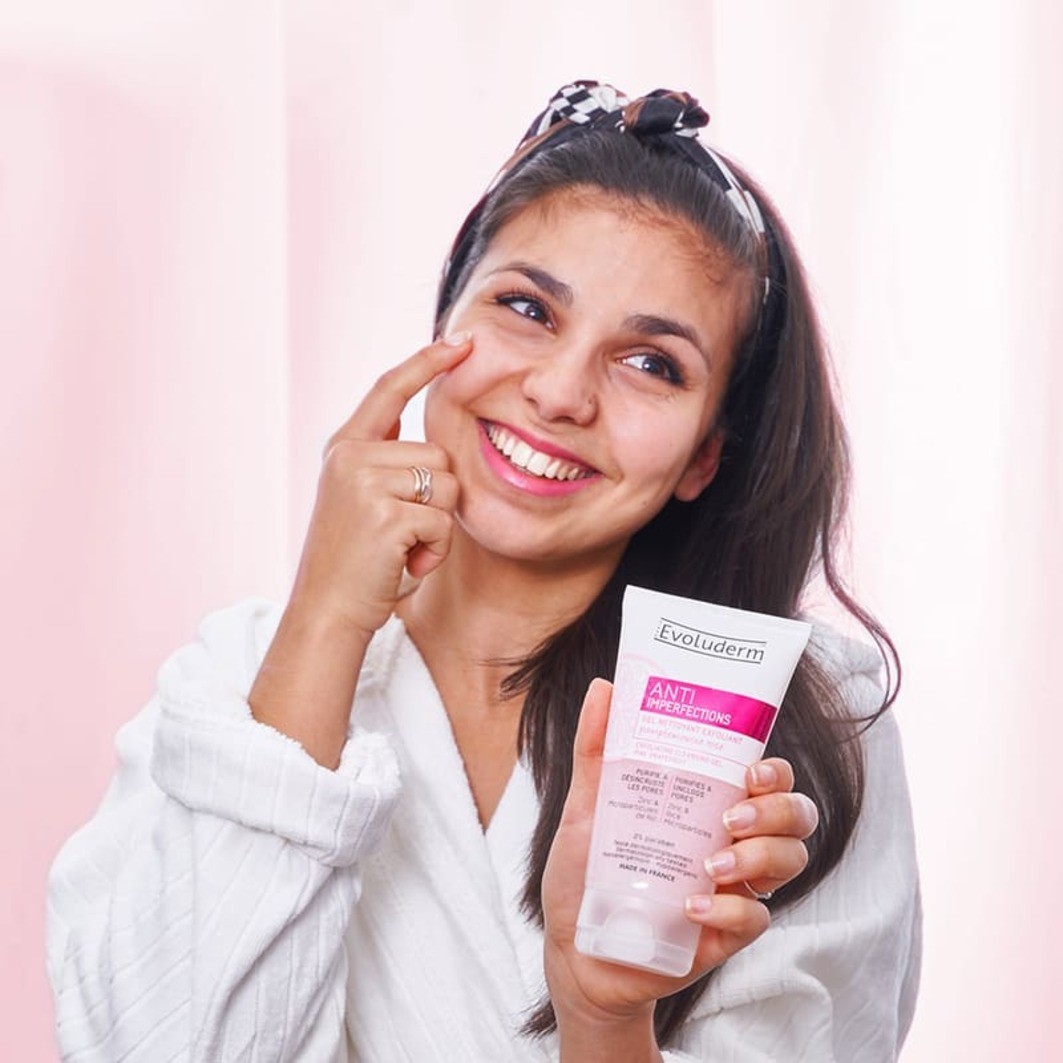 Evoluderm Gel Nettoyant Exfoliant
