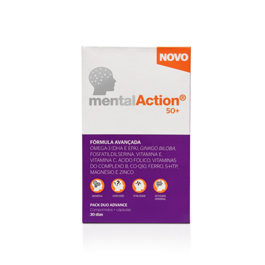 MentalAction 50 30 kapselia 30 tablettia 30 kapselia 30 tablettia