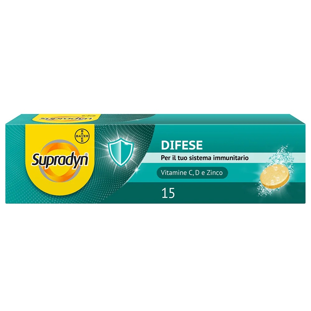 SUPRADYN Supradyn Defenses Supplement 15 bruistabletten Vitamine C en zink