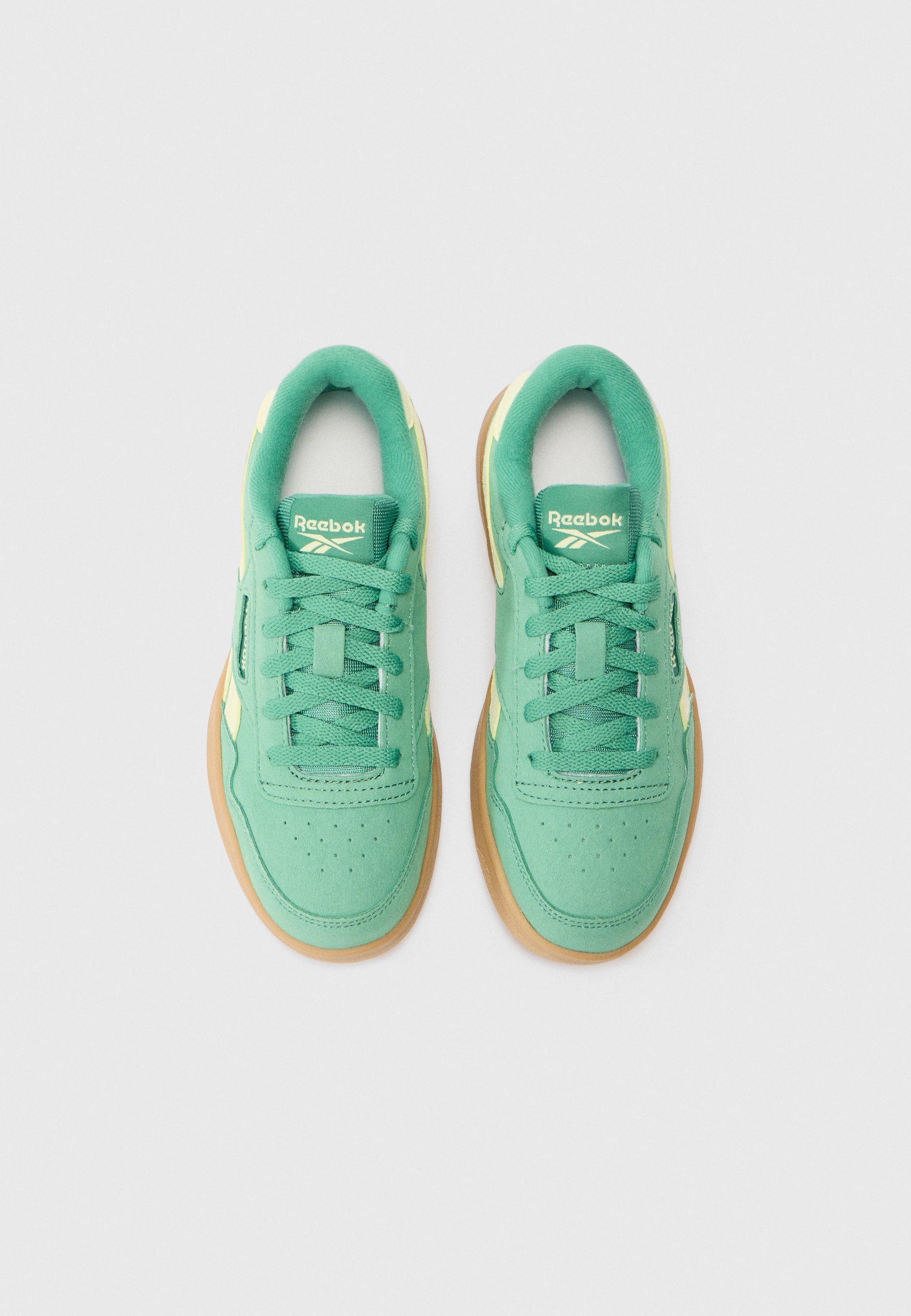 Reebok Classic COURT ADVANCE UNISEX - Sneakers - groen/geel/gum