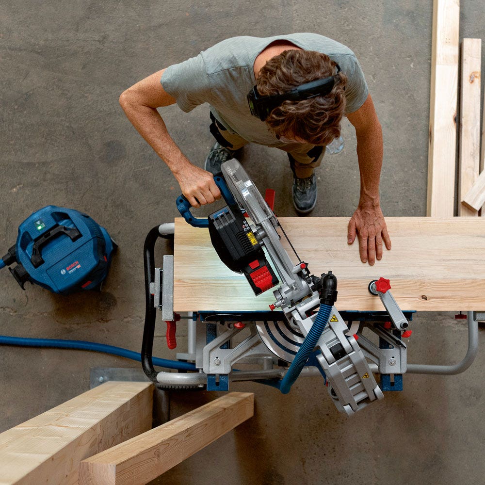 BOSCH 18V BITURBO Akku-Kapp- und Gehrungssäge 305 mm, Gleit-Kapp- und Gehrungssägen-Skin - GCM 18V-305 GCD