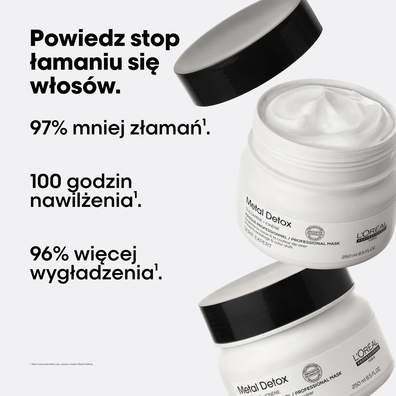 L'Oréal Professionnel Serie Expert Metal Detox дубински хранљива маска за фарбану и оштећену косу