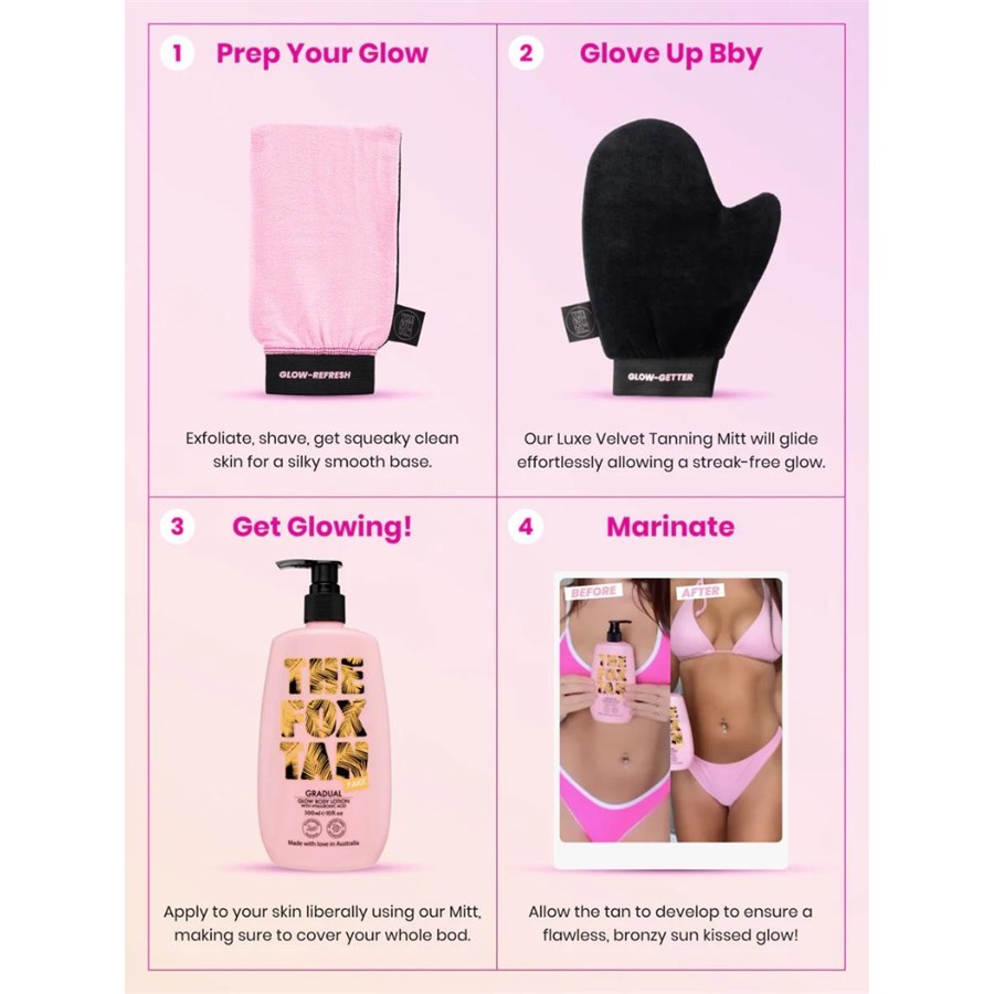 THE FOX TAN Körperlotion für einen sanften Teint - 300 ml