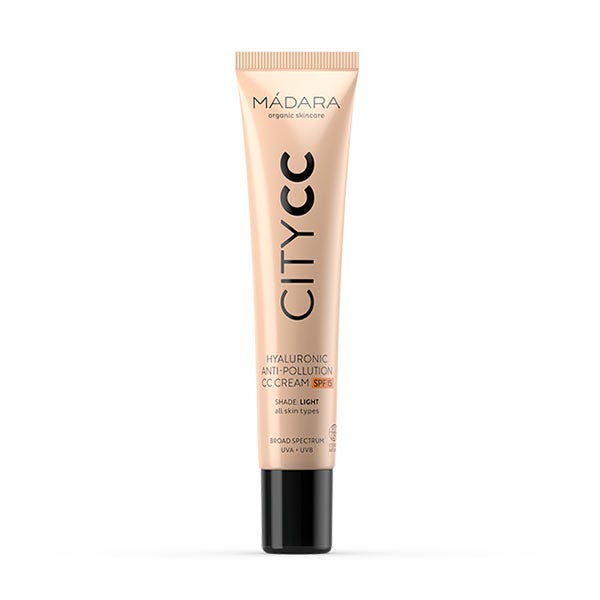 City CC hialuronskābes pretpiesārņojuma CC krēms ar SPF 15