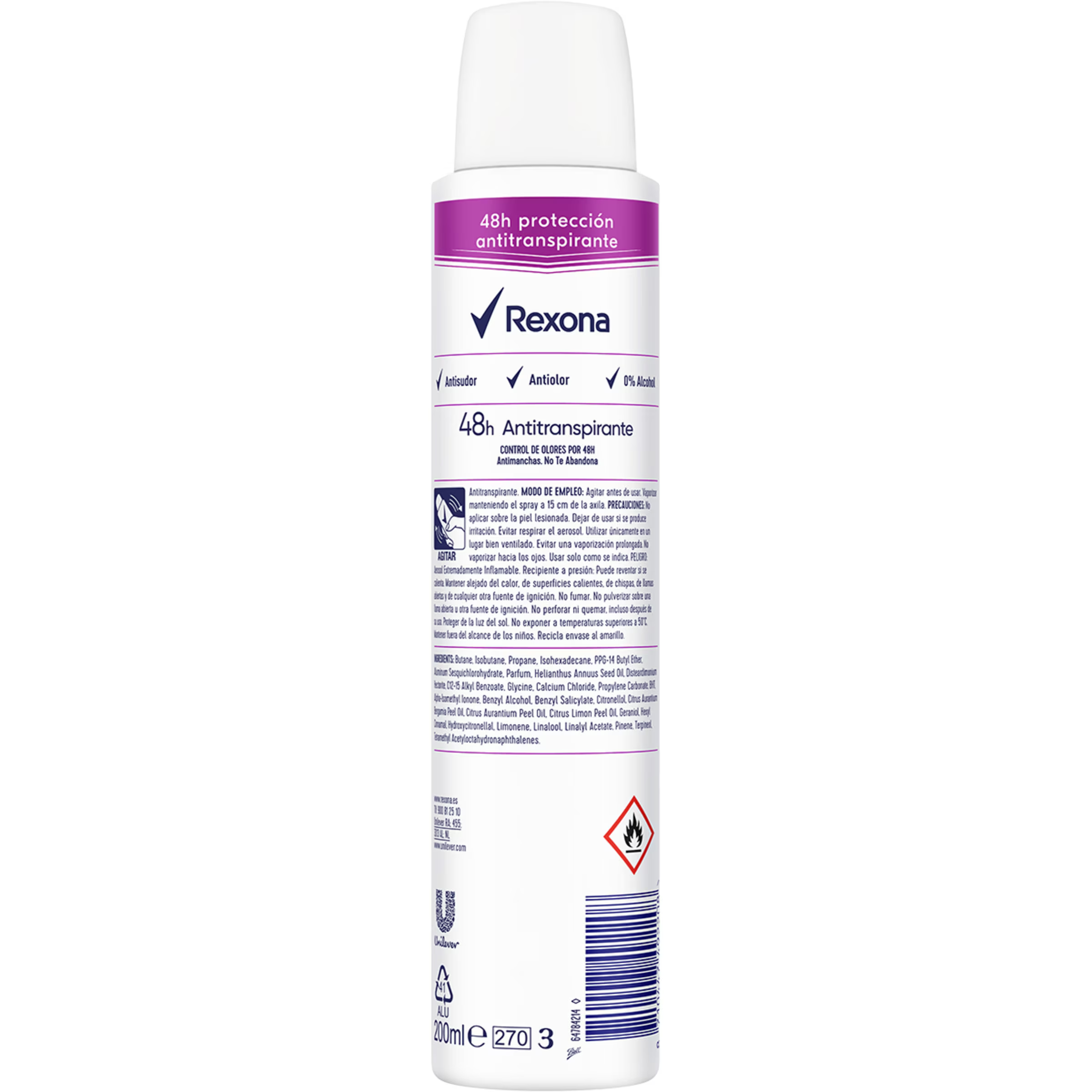 Nevidljivi dezodorans protiv mrlja 48h antiperspirant Dezodoransi u spreju
