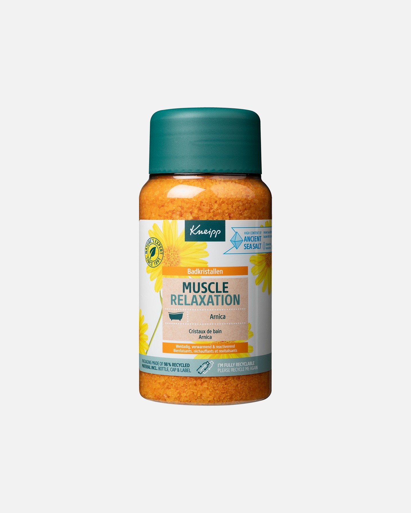 Kneipp proizvod za kupanje i tuširanje Kristali za kupanje Arnika Active - 600 g