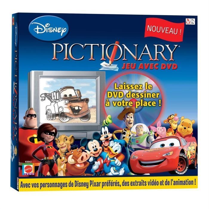 PICTIONARY - Clássicos da Disney - Jogo de Tabuleiro em DVD - Infantil Variado