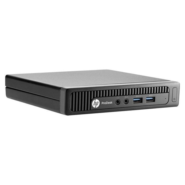 HP ProDesk 600 G1 Mini, Core i5-4590, 8 Go RAM, 256 Go SSD, Sans clavier, WiFi, Win 11 Pro - Reconditionné - Excellent état