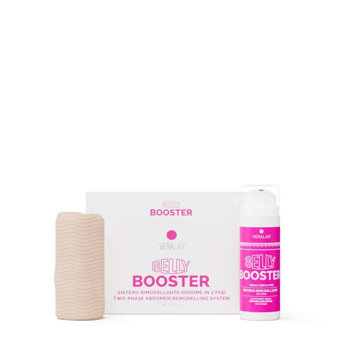 Drenanti Corpo Belly Booster Nude - Cofanetto Corpo, Crema corpo rimodellante