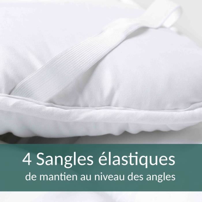 Glory Cloud Witte Matras Topper 140x190cm | 5cm Dik | Zacht en Dik | Comfortabel en omhullend