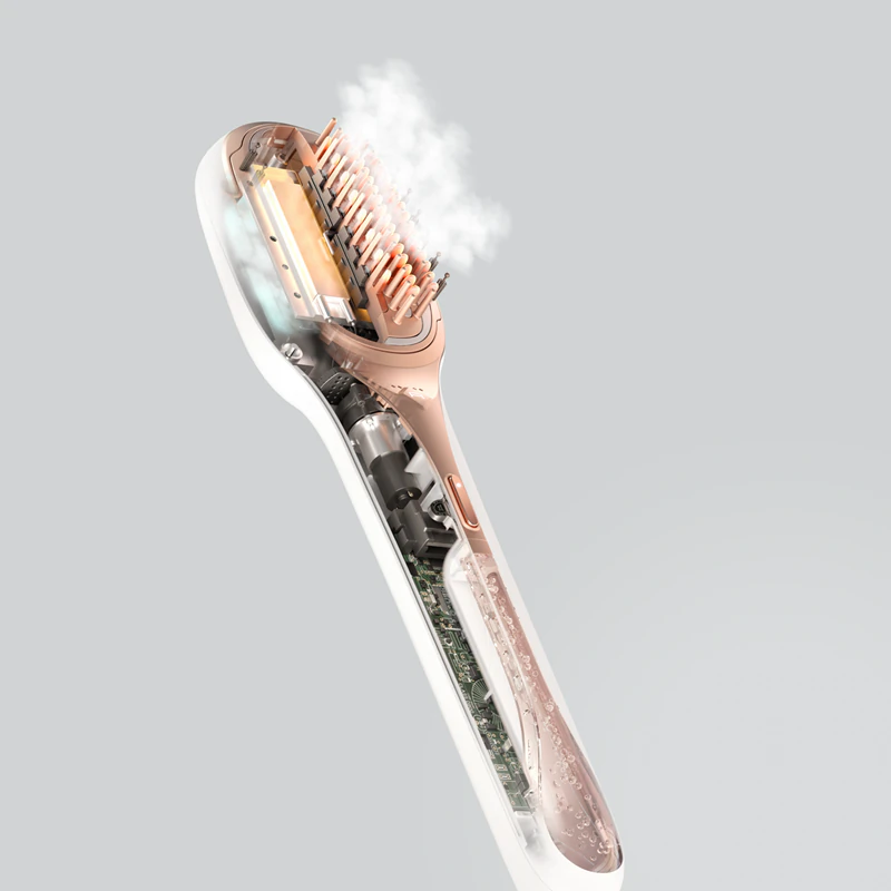 Escova a vapor Rowenta Hair Therapist CF9920F0 para regeneração capilar