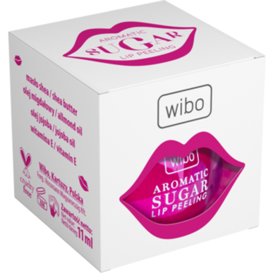 Wibo Närande Läppskrubb med Aromatiskt Socker 11 ml
