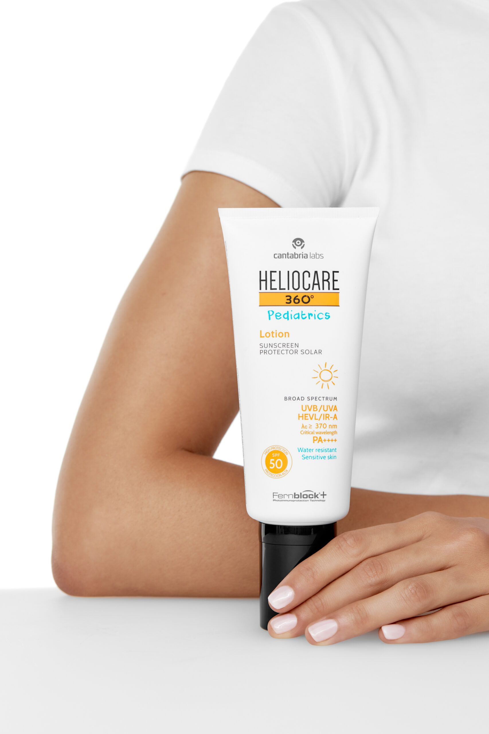 „Heliocare 360º Pediatrics“ apsauginis losjonas SPF 50 Apsaugos nuo saulės vaistinė