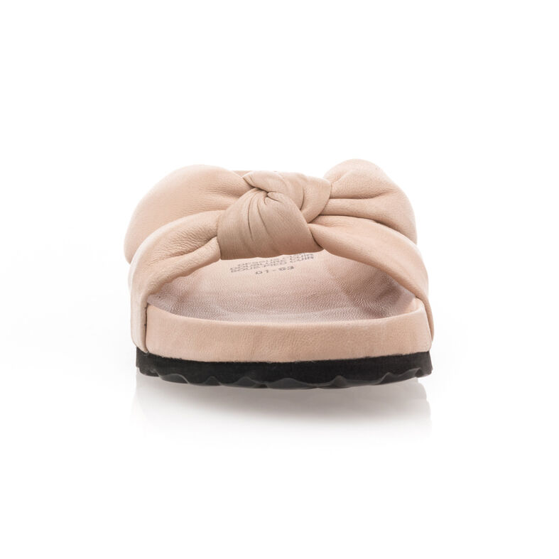 Zuecos/mules rosas para mujer