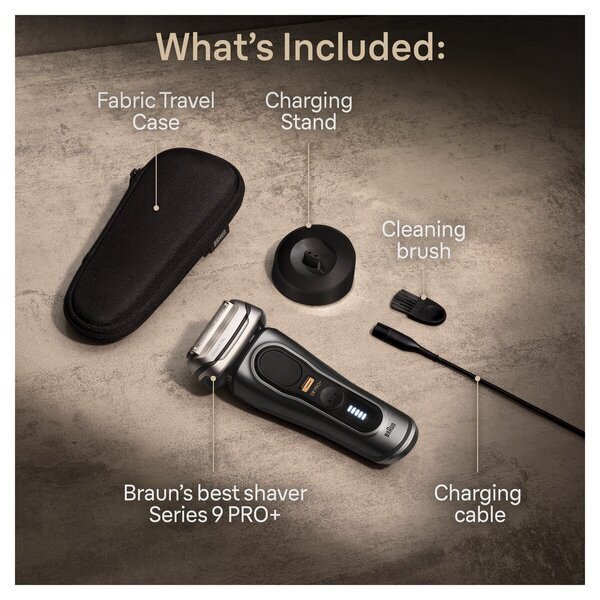 Braun Series 9 Pro+ 9515s електрични бријач<br>графит