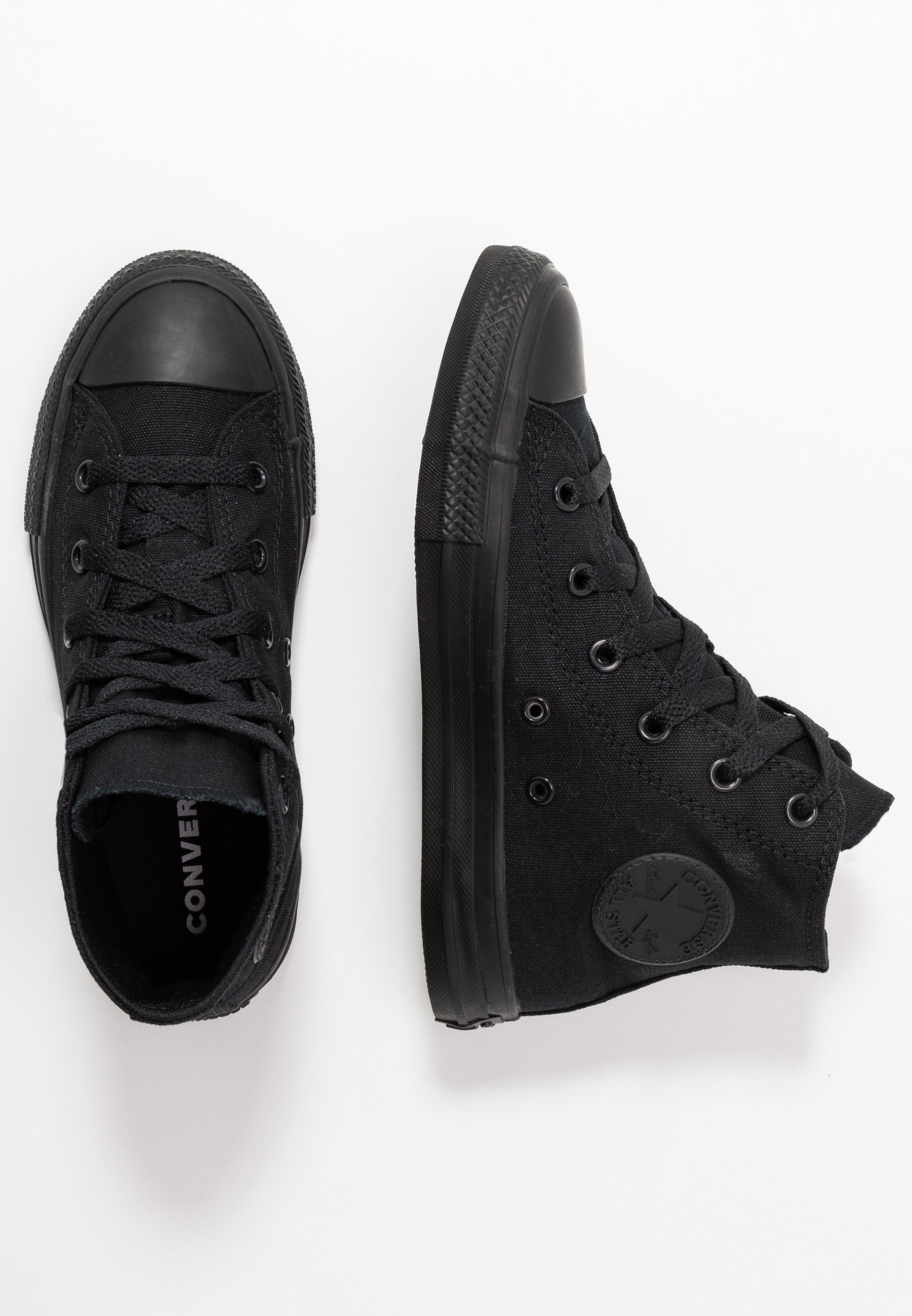 Converse CHUCK TAYLOR ALL STAR - Hoge sneakers - zwart monochroom