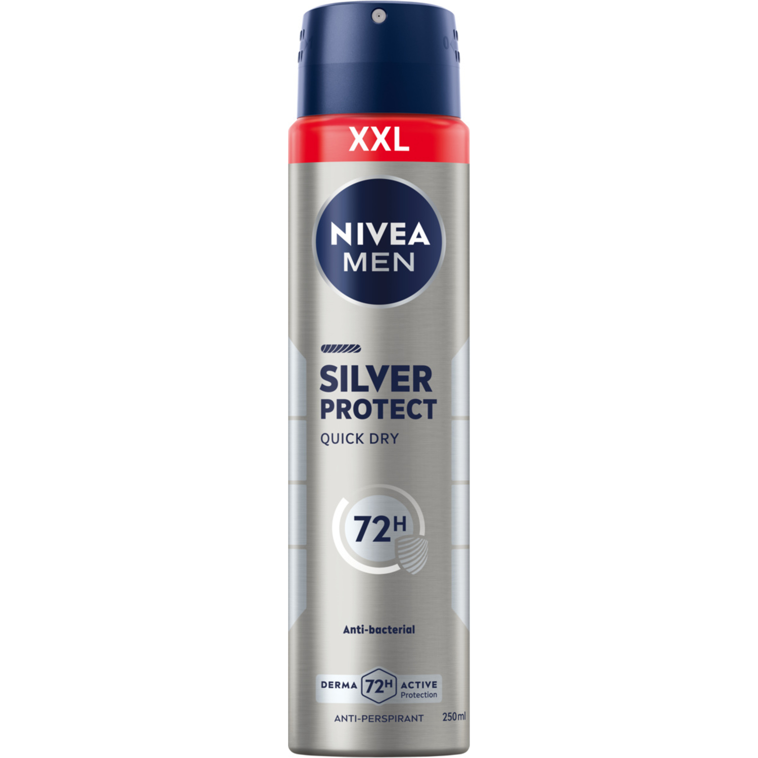 Nivea Herr Antiperspirant Spray 250ml Silver Protect