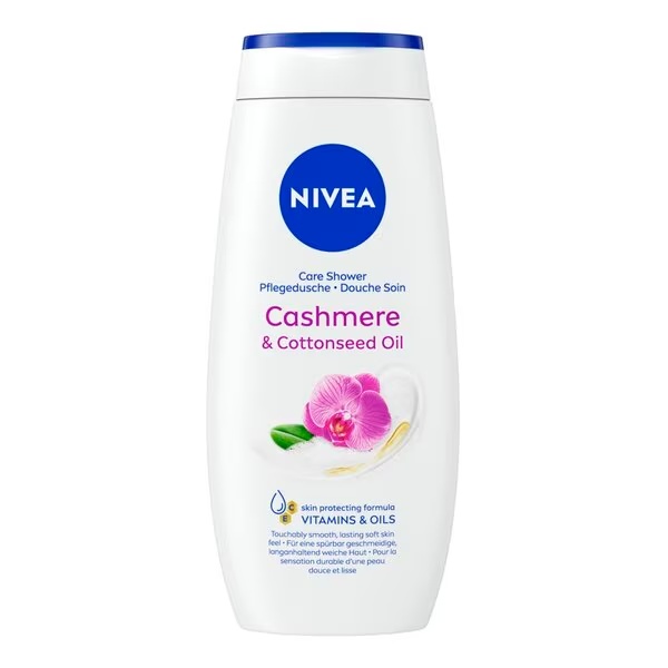 NIVEA Crème Soft krema za tuširanje s kašmirom i uljem pamučnog sjemena<br>250ml - Normalna koža