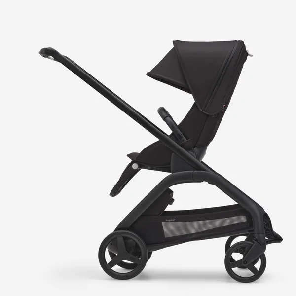 Bugaboo Dragonfly -rattassetti, Midnight Black/Midnight Black/Black